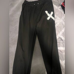 Mens small stylish cuffed pants